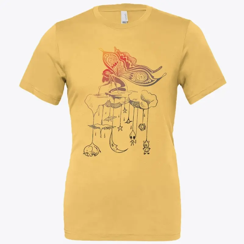 Mystical Creature Art Design T-Shirt