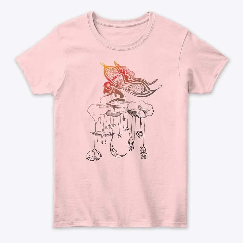 Mystical Creature Art Design T-Shirt